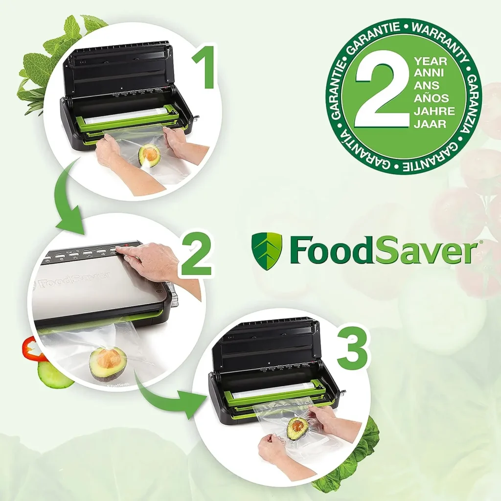 Envasadora al vacío FoodSaver FFS005X - 2 años de garantía