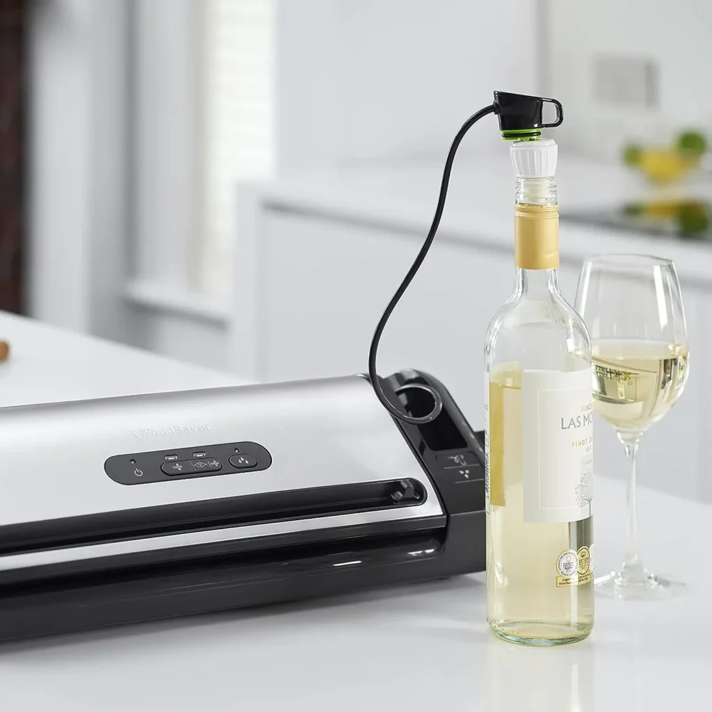 Envasadora al vacío FoodSaver FFS017X - Sacar el aire del vino