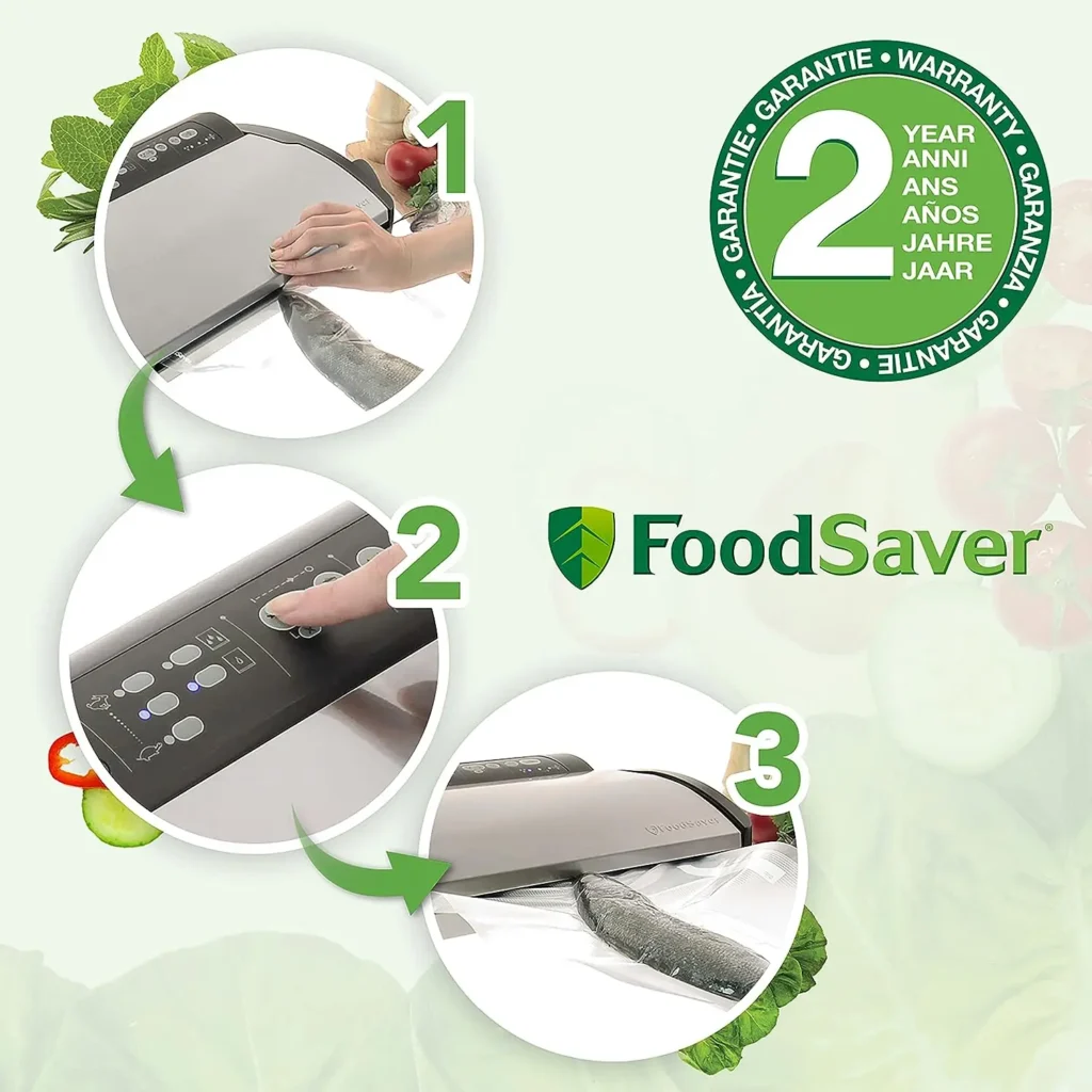 Envasadora al vacío FoodSaver V2860 - 2 años de garantía