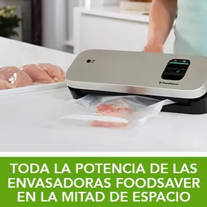 Envasadora al vacío compacta FoodSaver VS1190X - Toda la potencia de envasadoras grandes