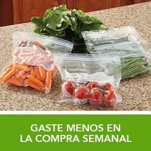 Envasadora al vacío compacta FoodSaver VS1190X - Ahorra en la compra semanal