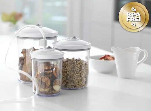 Tarros FoodSaver FSC003 para envasado al vacío - Libres de BPA